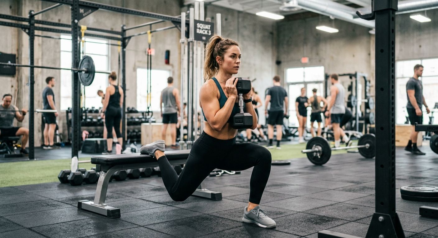 Bulgarian Split Squats